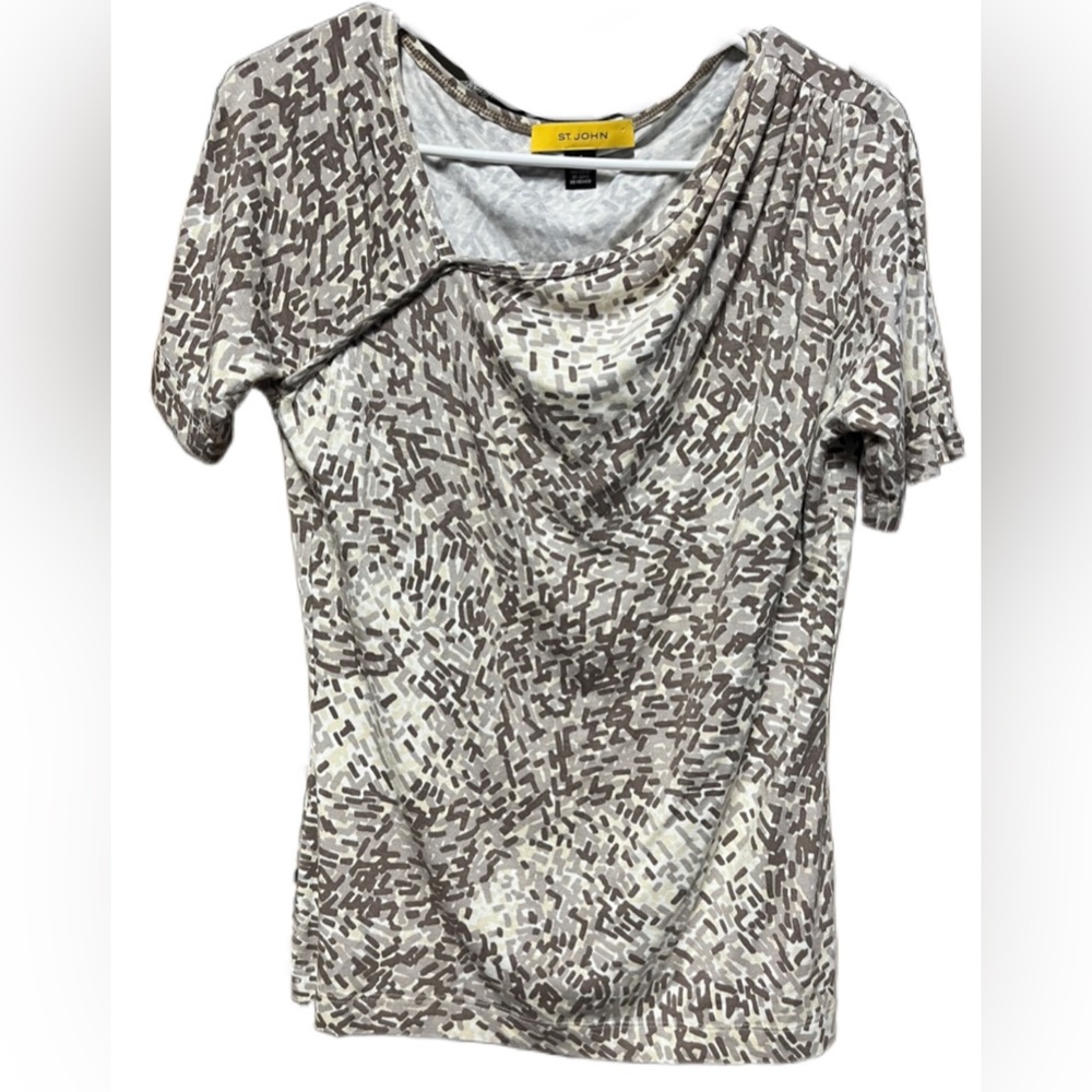 ST. John Short Sleeve Top Women’s S